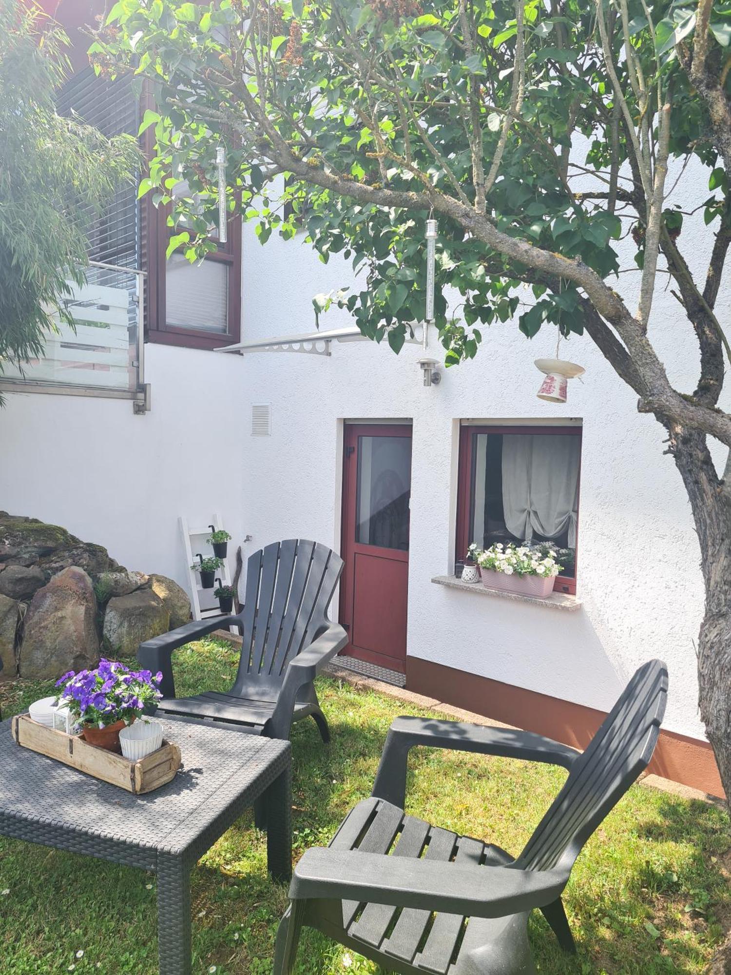 Ferienwohnung Rote Tuer - Landleben Pur! Kirchhain Esterno foto